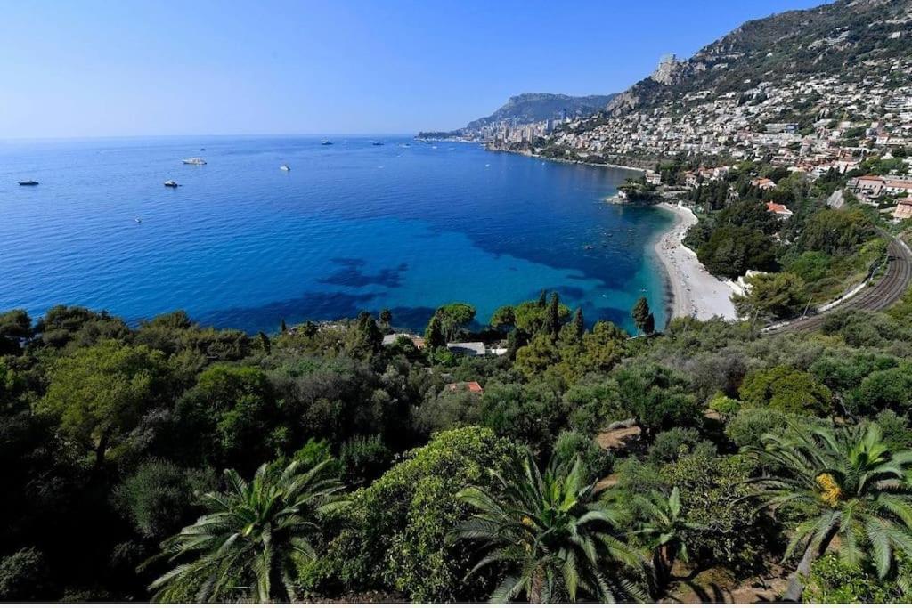 Grand Bleu, Appartamento Vista Mare E Monaco Roquebrune-Cap-Martin Exteriör bild