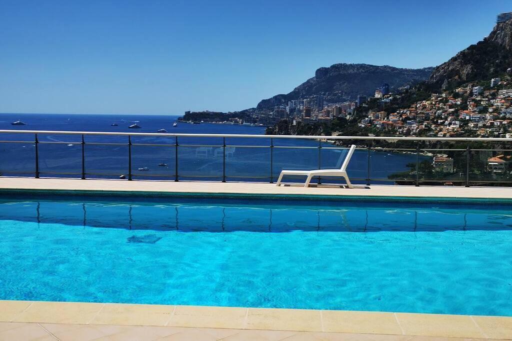 Grand Bleu, Appartamento Vista Mare E Monaco Roquebrune-Cap-Martin Exteriör bild